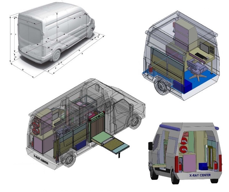 MOBILE BAGGAGE X-RAY VEHICLE